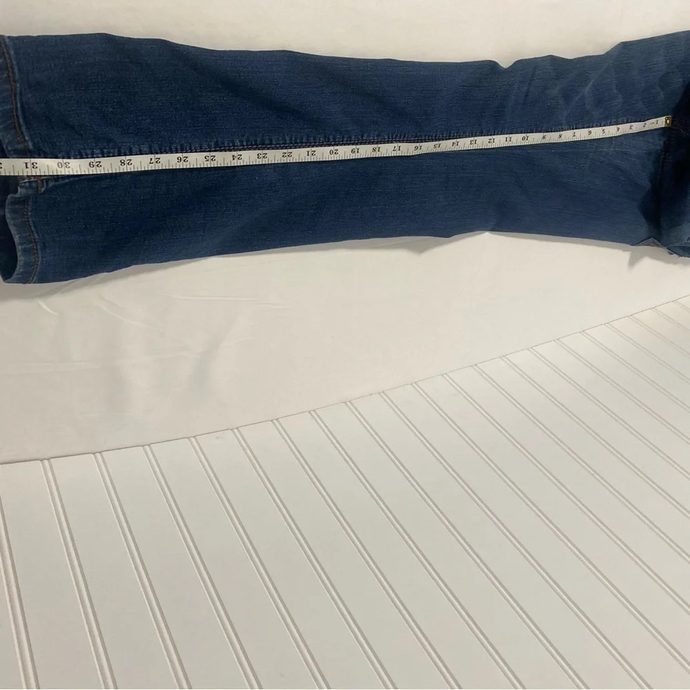 Seven7 Slim Boot Cut Sz 10 Women’s Jeans Rhinestones on Back Pockets